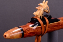 Cocobolo Native American Flute, Minor, Low E-4, #I4L